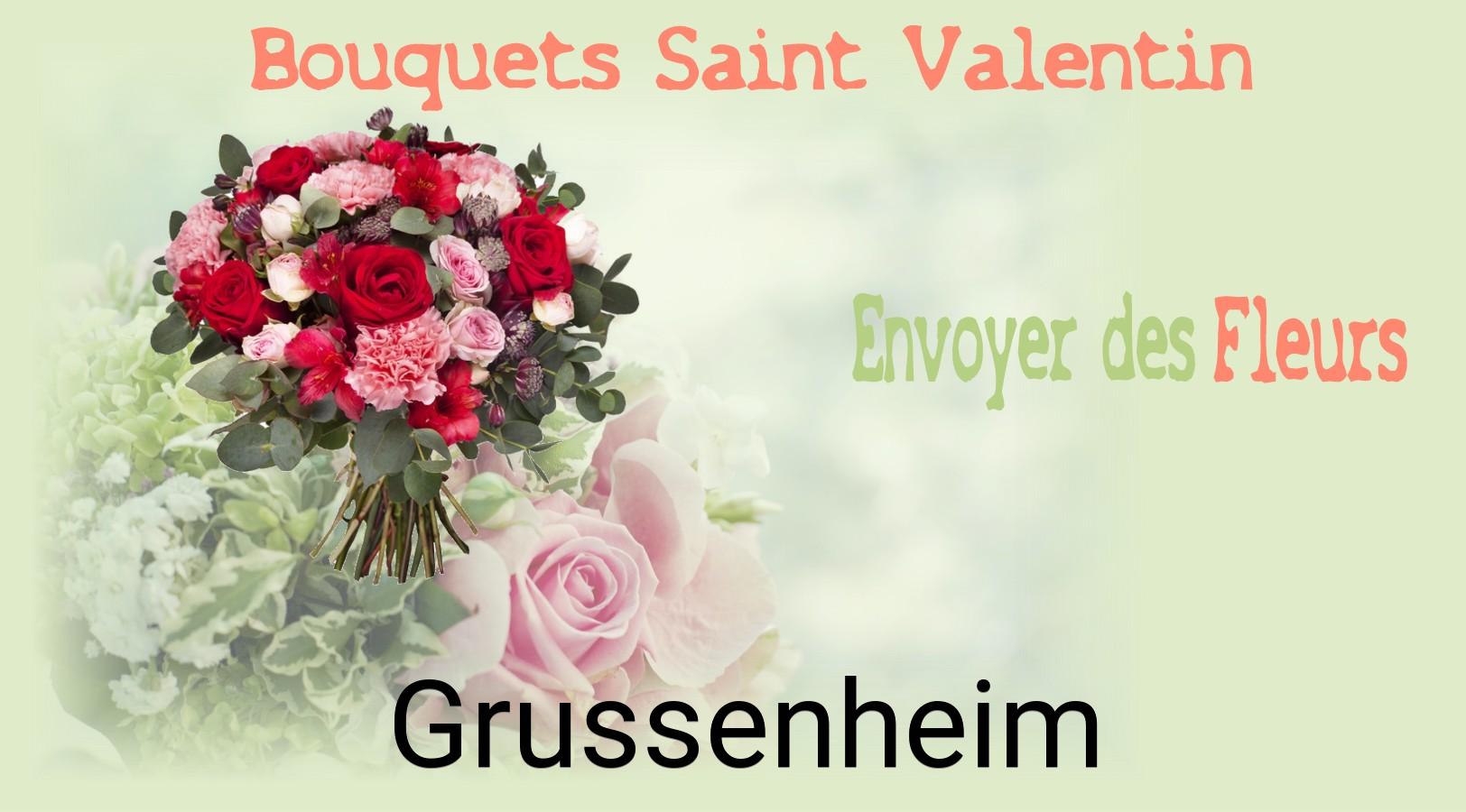 Roses de Saint-Valentin livrées à Grussenheim